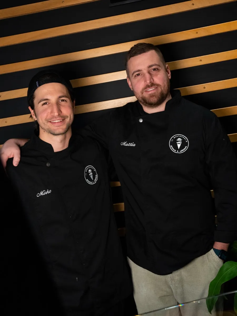 Mirko e Mattia, fondatori de Il Mustacchio